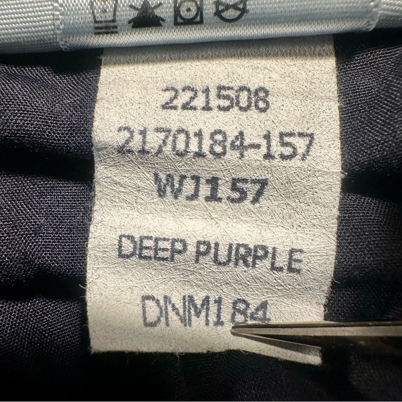 PAIGE Denim ‘Kylie Crop’ Jeans in “Deep Purple” Dark Wash Size 26 - Picture 12 of 15